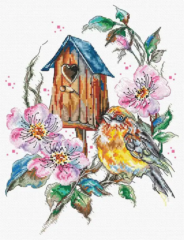 Direct From Manufacturer Feathery Wonder L8996 Counted Cross Stitch Kit