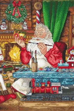 Today Only Getting ready for the Christmas L8074 Counted Cross Stitch Kit