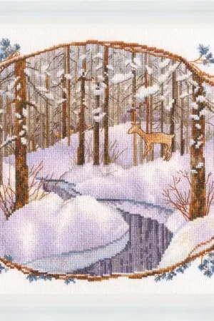 Next Day Delivery Roe deer M991 Counted Cross Stitch Kit
