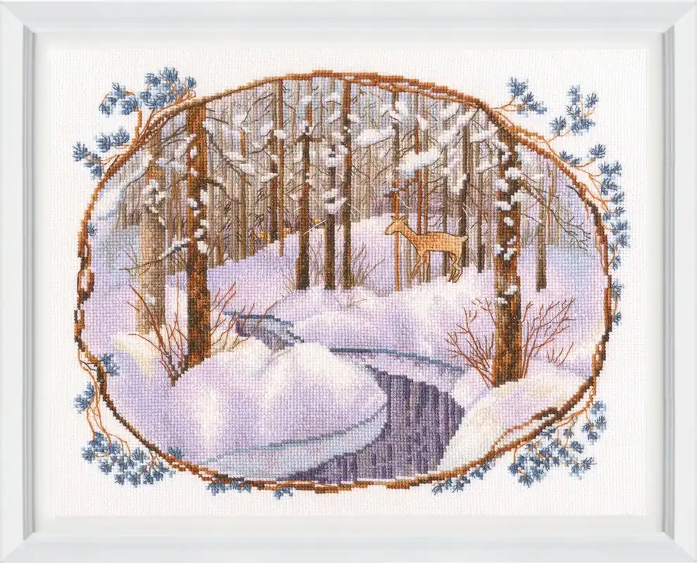 Next Day Delivery Roe deer M991 Counted Cross Stitch Kit