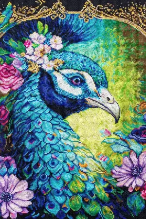 Proud Cerulean BU5035L Counted Cross-Stitch Kit Must Have