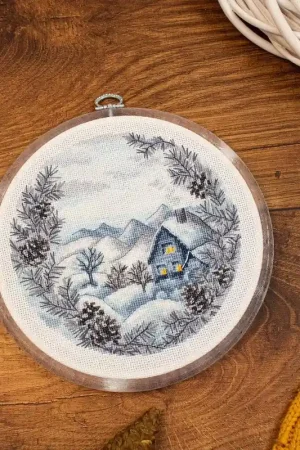 The Winter BC218L Counted Cross-Stitch Kit Flash Sale