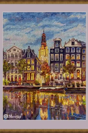 Amsterdam K-232 Counted Cross-Stitch Kit Must Have
