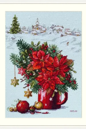 Best Price Happy Holiday K-194 Counted Cross-Stitch Kit