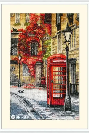 Quiet Lane K-183 Counted Cross-Stitch Kit Original
