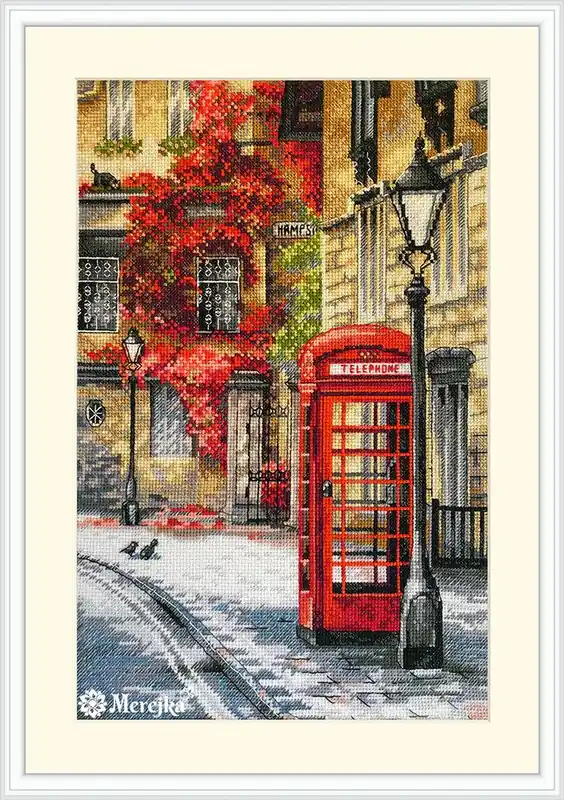Quiet Lane K-183 Counted Cross-Stitch Kit Original