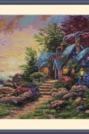Latest Seaside Hideaway K-165 Counted Cross-Stitch Kit