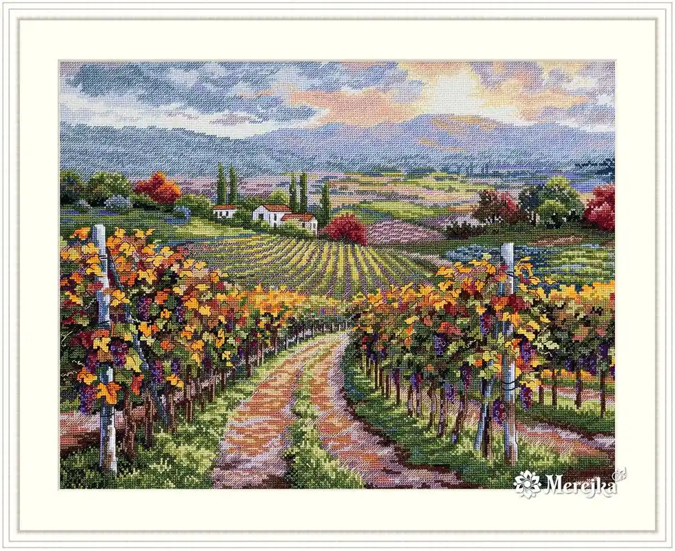 Vineyard Hill K-164 Counted Cross-Stitch Kit Limited Time