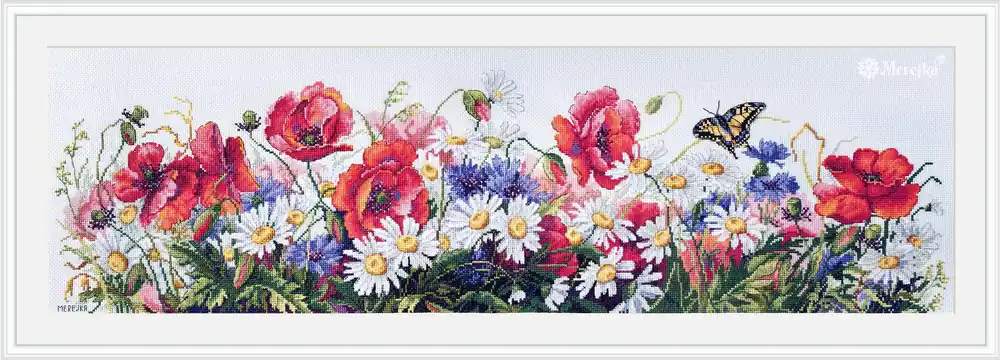 Field Beauties K-163 Counted Cross-Stitch Kit Last Chance