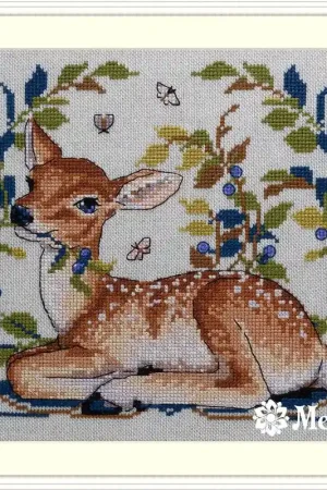 Little Fawn K-145A Counted Cross-Stitch Kit Budget