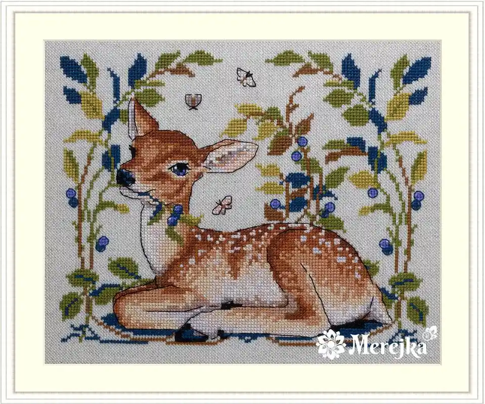 Little Fawn K-145A Counted Cross-Stitch Kit Budget