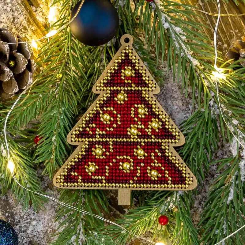 Order Now Set for embroidery with beads on wood FLK-317
