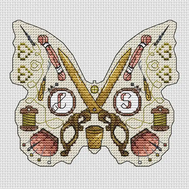 Handmade Flight of the Needle 3 - PDF Cross Stitch Pattern