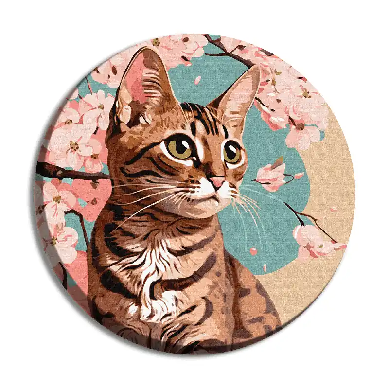 Painting by Numbers kit Charming kitten KHO-R1012 Time-Limited