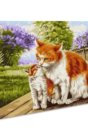 Painting by Numbers kit Mother's warmth KHO6511 Luxury
