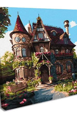 Clearance Painting by Numbers kit The cozy palace KHO6330