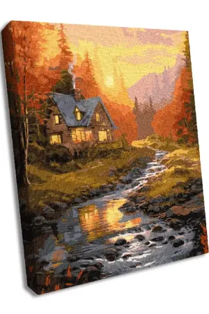 Painting by Numbers kit Sunny Valley KHO6327 Modern