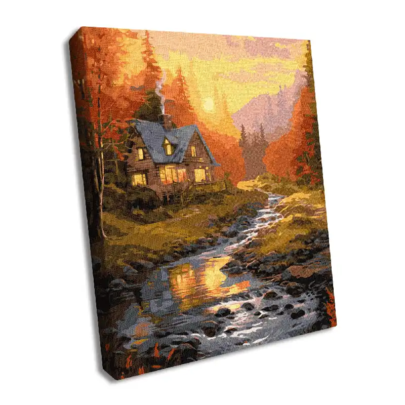 Painting by Numbers kit Sunny Valley KHO6327 Modern