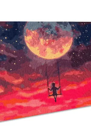 Painting by Numbers kit Space swing KHO5045 Worldwide Shipping