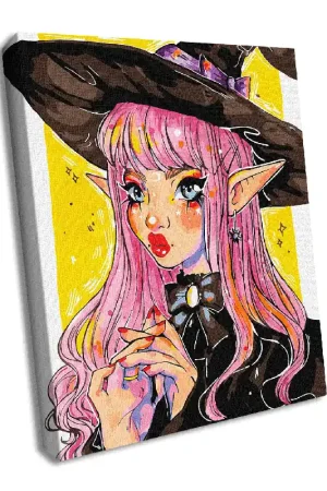 Painting by Numbers kit The witch KHO4978 Premium