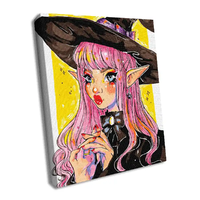 Painting by Numbers kit The witch KHO4978 Premium