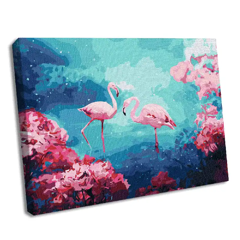 Brand New Painting by Numbers kit A magical lake KHO4461