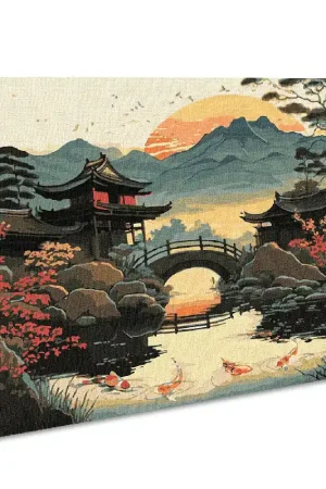 Painting by Numbers kit Beautiful East KHO2890 Free Shipping
