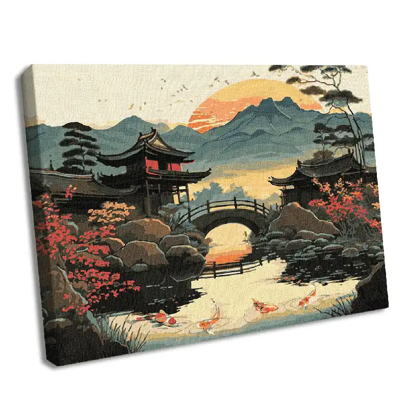 Painting by Numbers kit Beautiful East KHO2890 Free Shipping
