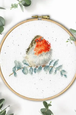Handmade Eucalyptus (without hoop) XHD121P Counted Cross Stitch Kit