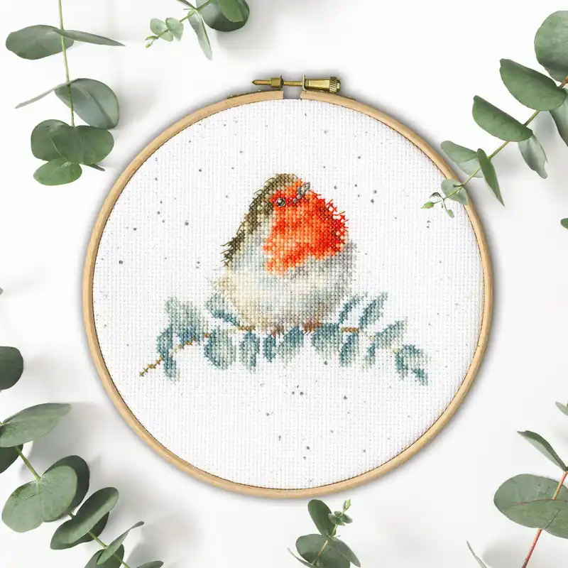Handmade Eucalyptus (without hoop) XHD121P Counted Cross Stitch Kit