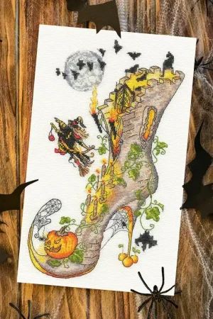 Crafted All Hallows' Party  XSK14 Counted Cross Stitch Kit