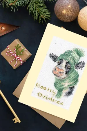 Wholesale Moo-rry Christmas XMAS67 Counted Cross Stitch Kit