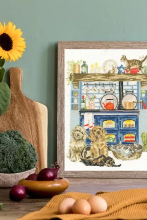 Must Have Country Kitchen XHD127 Counted Cross Stitch Kit