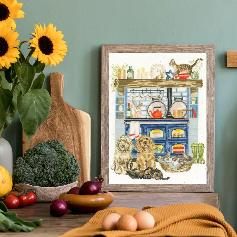 Must Have Country Kitchen XHD127 Counted Cross Stitch Kit