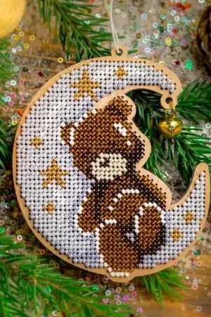 Set for embroidery with beads on wood FLK-507 Special Discount