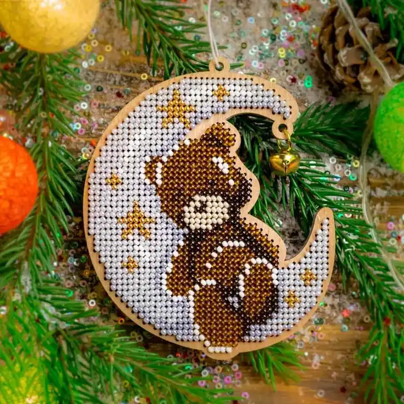 Set for embroidery with beads on wood FLK-507 Special Discount