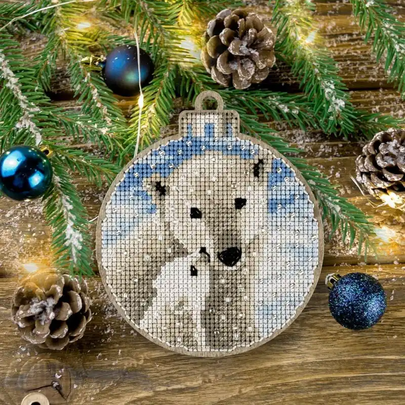 Hot Deal Cross-stitch kits on wood FLW-016