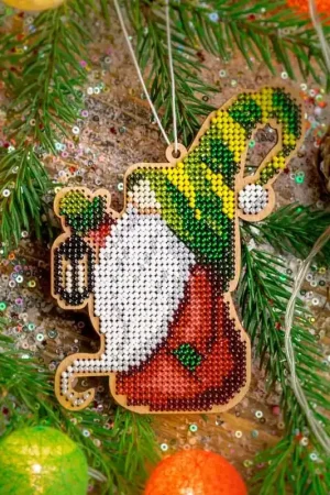 Next Day Delivery Set for embroidery with beads on wood FLK-502
