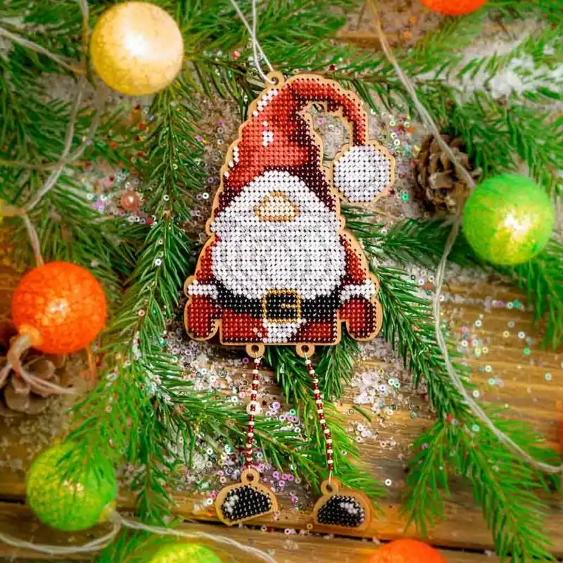 Budget Set for embroidery with beads on wood FLK-494