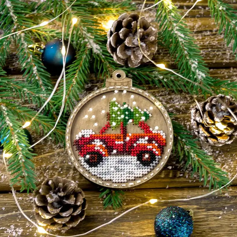 Trusted Brand Set for embroidery with beads on wood FLK-371