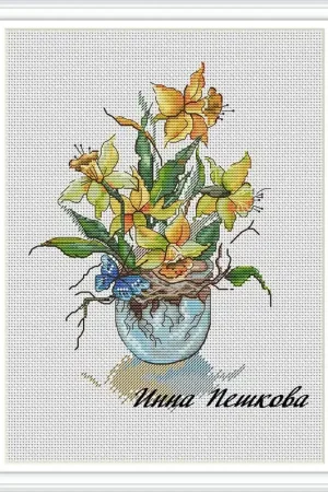 Moments of Spring - PDF Cross Stitch Pattern Handmade