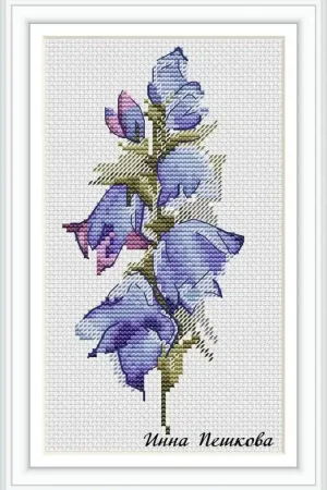 Bluebells - PDF Cross Stitch Pattern Clearance