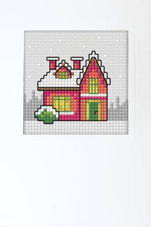 Winter house 6311 Counted Cross-Stitch Kit Luxury