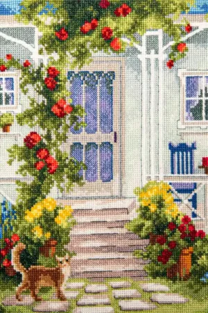 Counted cross stitch kit Terrace M-518C Next Day Delivery