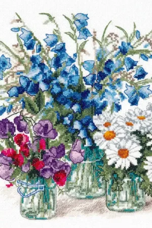 Counted cross stitch kit The scent of the meadows M-516C One Day Deal