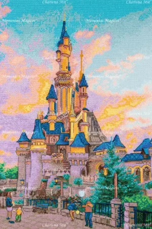 Counted cross stitch kit Fairy tale at sunset M-484C Buy Today