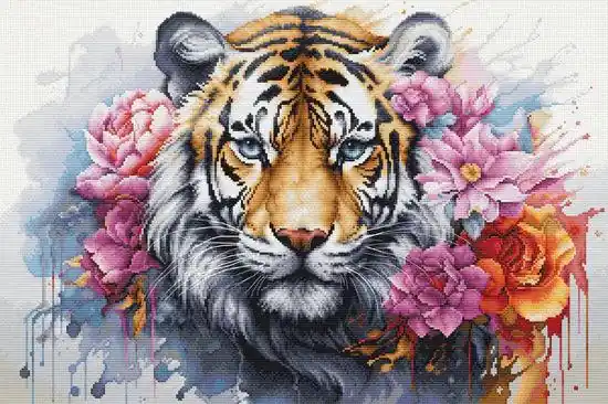 Wild Life Of Predator BU5033L Counted Cross-Stitch Kit Authentic