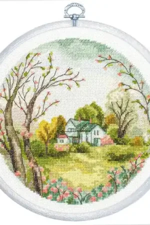 The Spring BC219L Counted Cross-Stitch Kit Shop Now