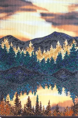 Bead Embroidery Kit - At a lake AB-845 Final Sale