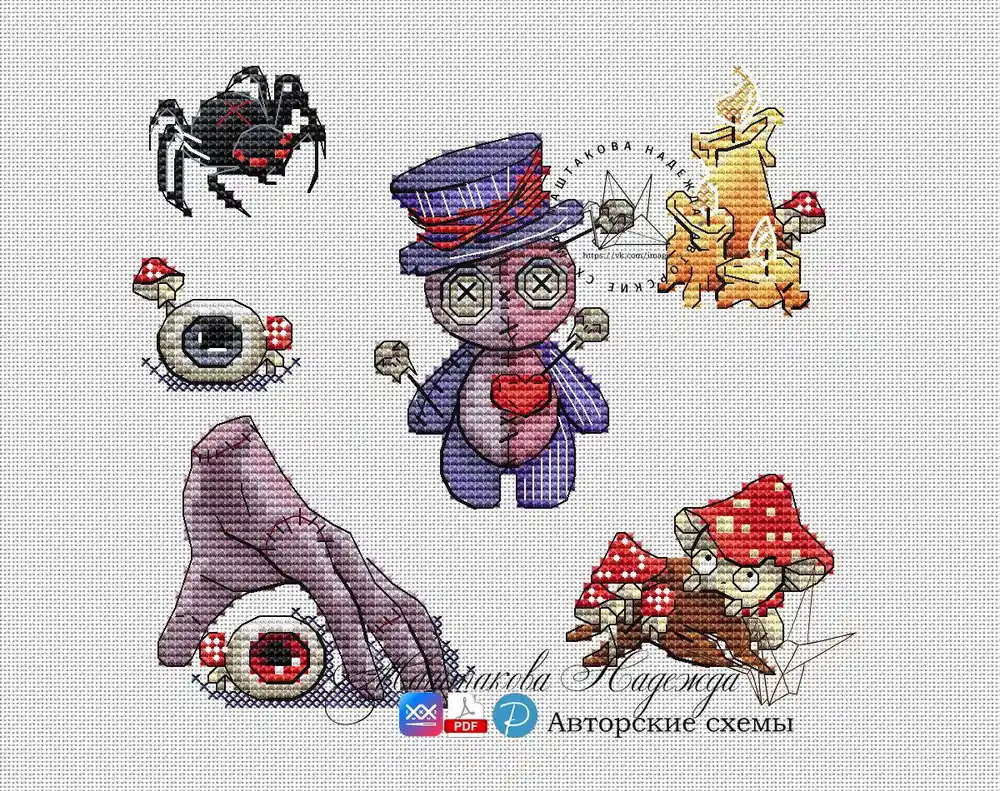 Horror story - PDF Cross Stitch Pattern Limited Offer